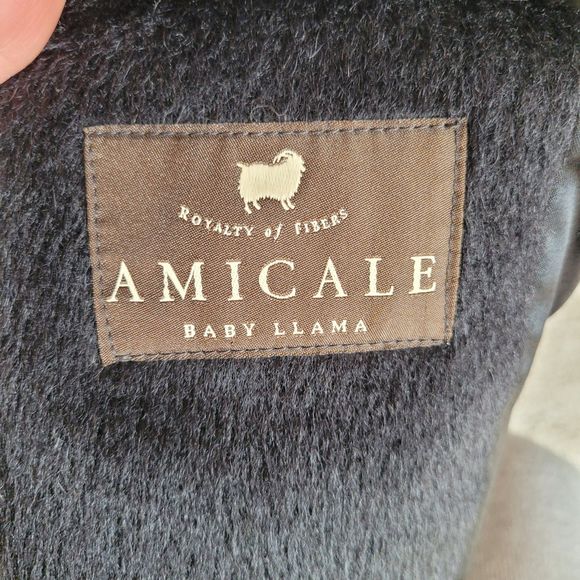 NWOT Dale Dressin Alpaca and Wool Coat (Size 6) - Picture 6 of 6